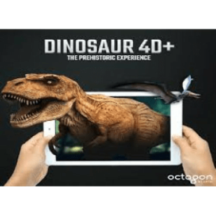 Dinosaurs 4D+ by Octagon Studio Augmented Reality Flashcards by Octagon Studio